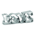 Uitsteekvorm rvs love Uitsteekvorm rvs love